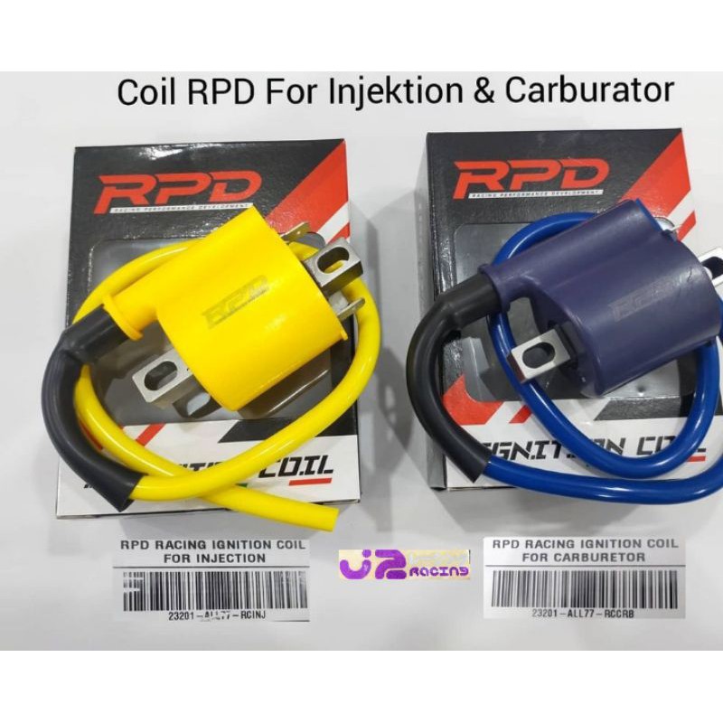 KOIL RACING RPD COIL RPD RACING INJEKSI DAN KARBU
