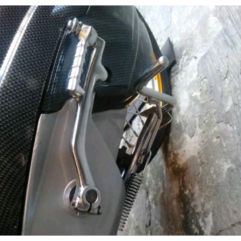 Kick Starter Stater Selahan Engkolan selahan chrome crome matic