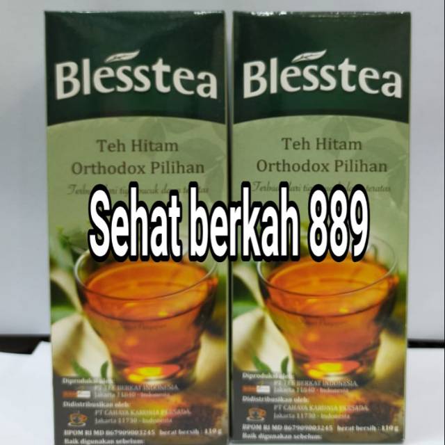 BLESSTEA BOTOL TEH HITAM Blesstea blestea
