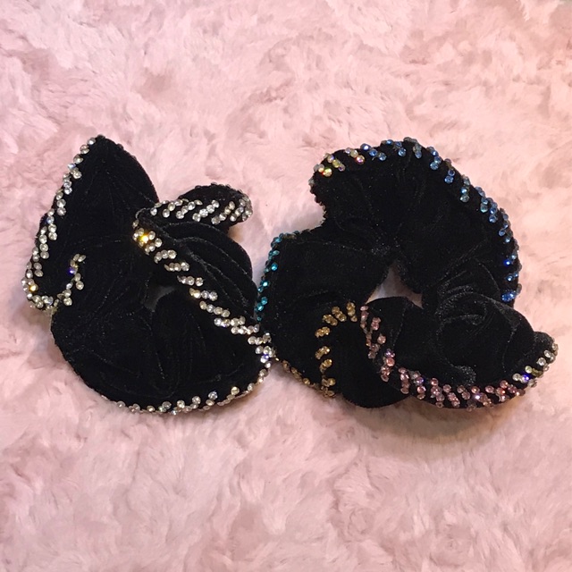 Ikat rambut karet rambut bludru velvet