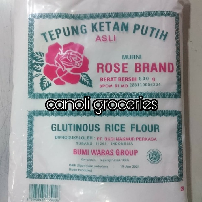 

ketan-beras-tepung- tepung ketan putih rose brand 500gr -tepung-beras-ketan.