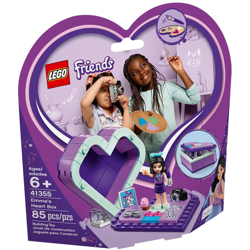 Lego 41355 Friends Emma Heart Box