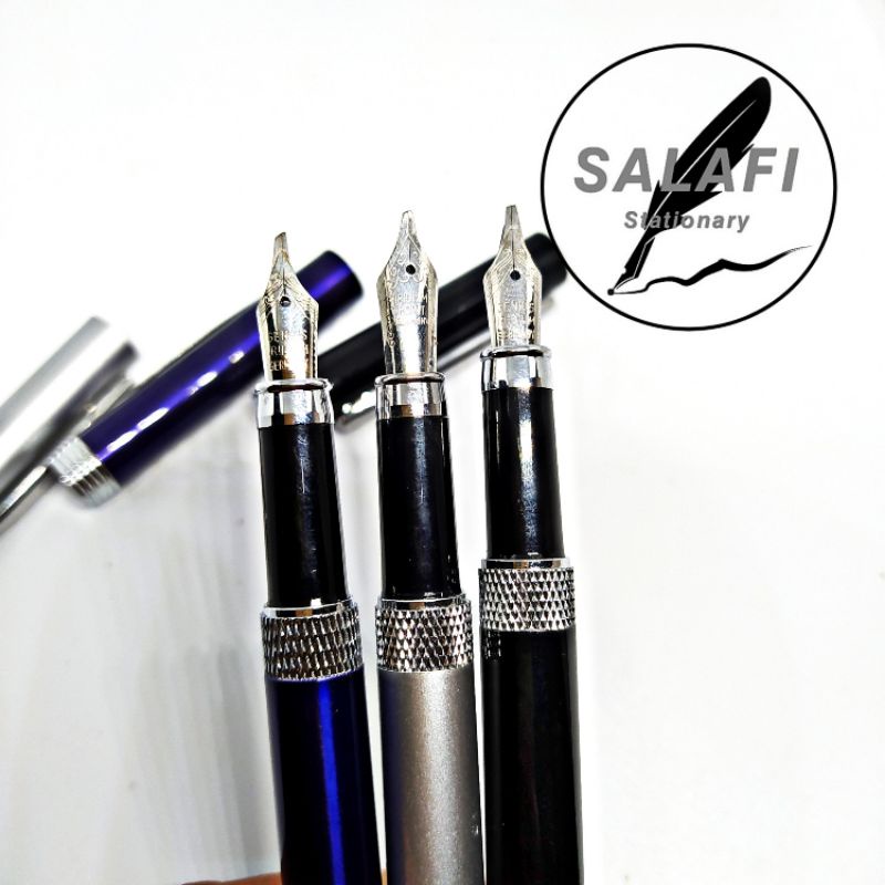 

Kalam kaligrafi fountain pen nib 0,8 Mm pulpen ijazah multifungsi bisa isi dan celup