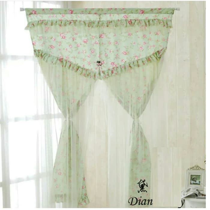 Princess Floral Series / Hordeng Shabby Bunga Renda