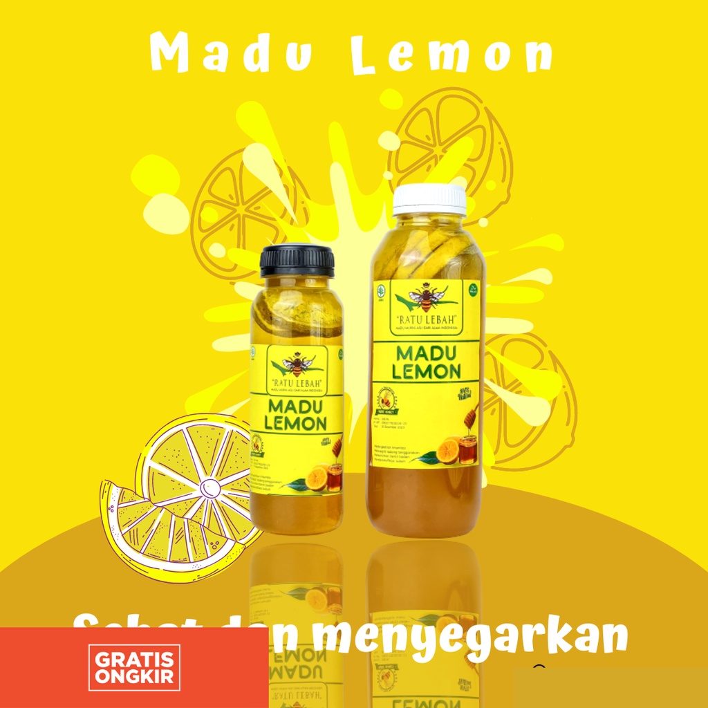 

Madu Lemon Asli Madu Diet Ratu Lebah