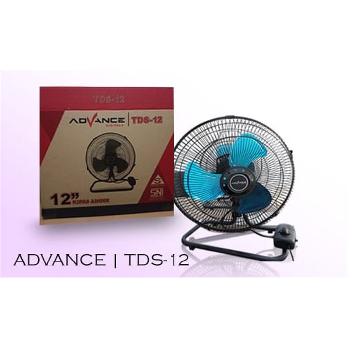 Kipas Tornado Advance TDS-12 12inc bisa dinding juga bisa meja