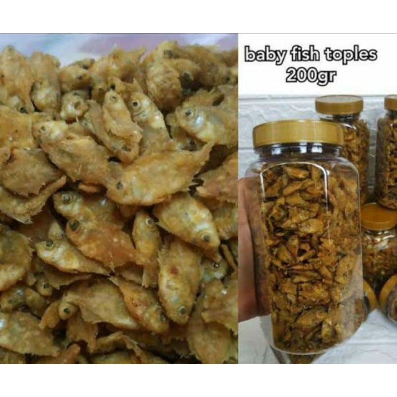 

Baby Fish Crispy , Baby fish ikan nila renyah gurih dan enak