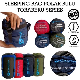 Jual sb sleeping bag polar bulu makadam toraberu series | Shopee Indonesia