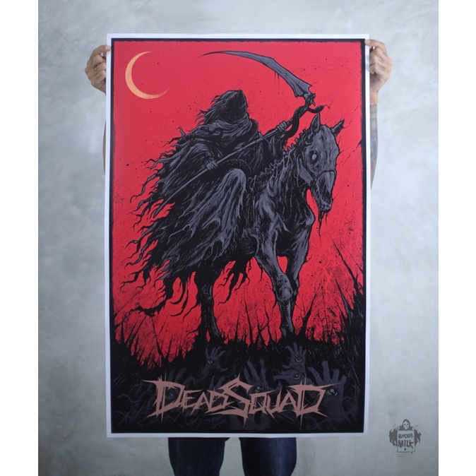 

Curse Of The Black Plague - Deadsquad Art Poster