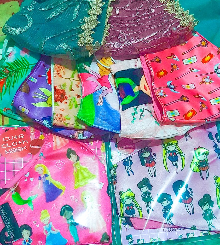 LITTLEREDLADY Masker Kain Lucu Cute Cartoon Shopee Indonesia LITTLEREDLADY Masker Kain Lucu Cute Cartoon Shopee Indonesia
