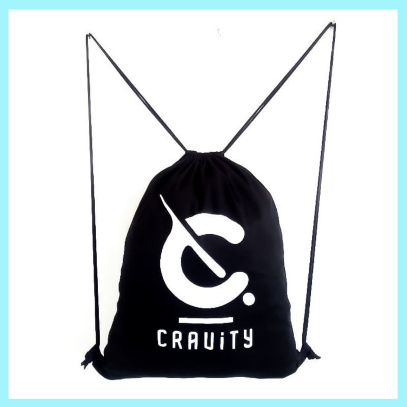 STRINGBAG CRAVITY KPOP bahan drill halus premium || Kiiyoomii ||