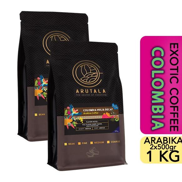 

[COD] ARUTALA Kopi Colombia Decaf Arabika 1KG [COD]