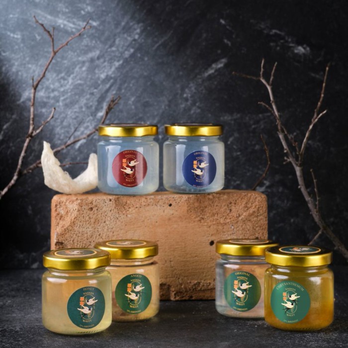 

BIRD NEST NYONYA WALET PACK of 1 (100ml) - Full nest, sugar (BERKUALITAS)