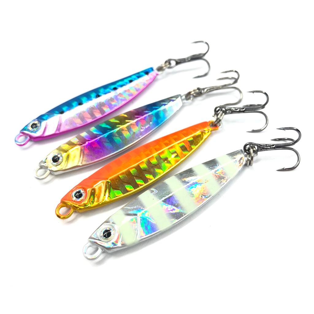 Metal Jig Lure micro UL Ultralight Fishing 10 gram