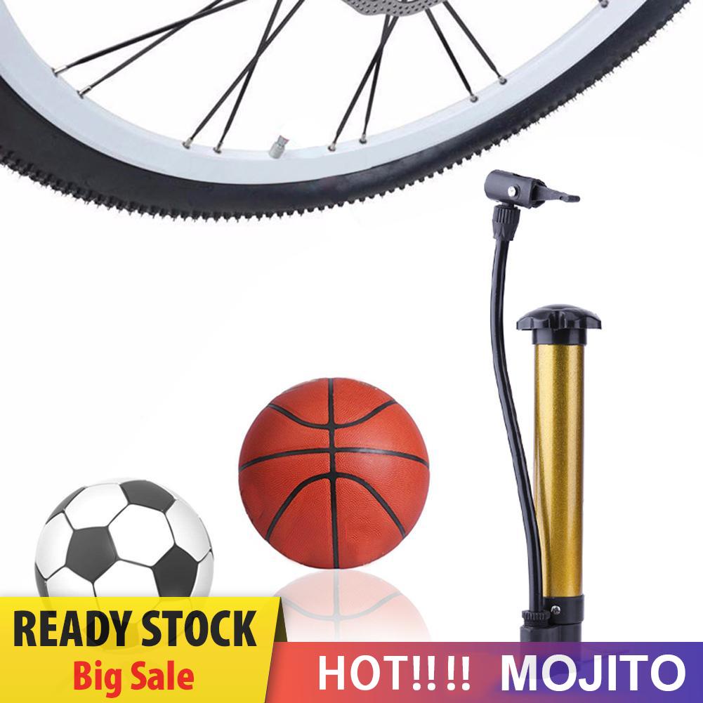 MOJITO Bicycle Bike Pump Mini Cycling Hand Air Pump Football Tire Inflator Tool