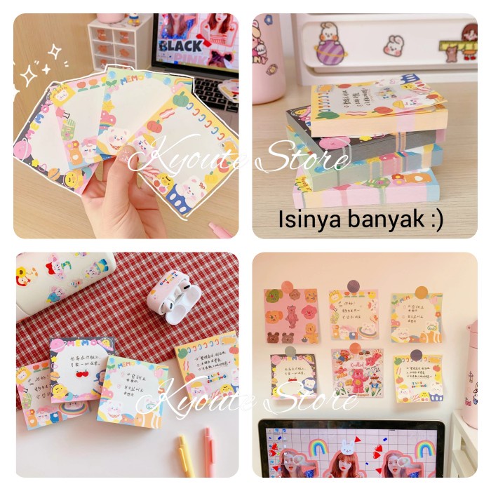 

Nikmati Cute Memo Pad For Notes Catatan Penting Reminder To Do List Journal Terbatas
