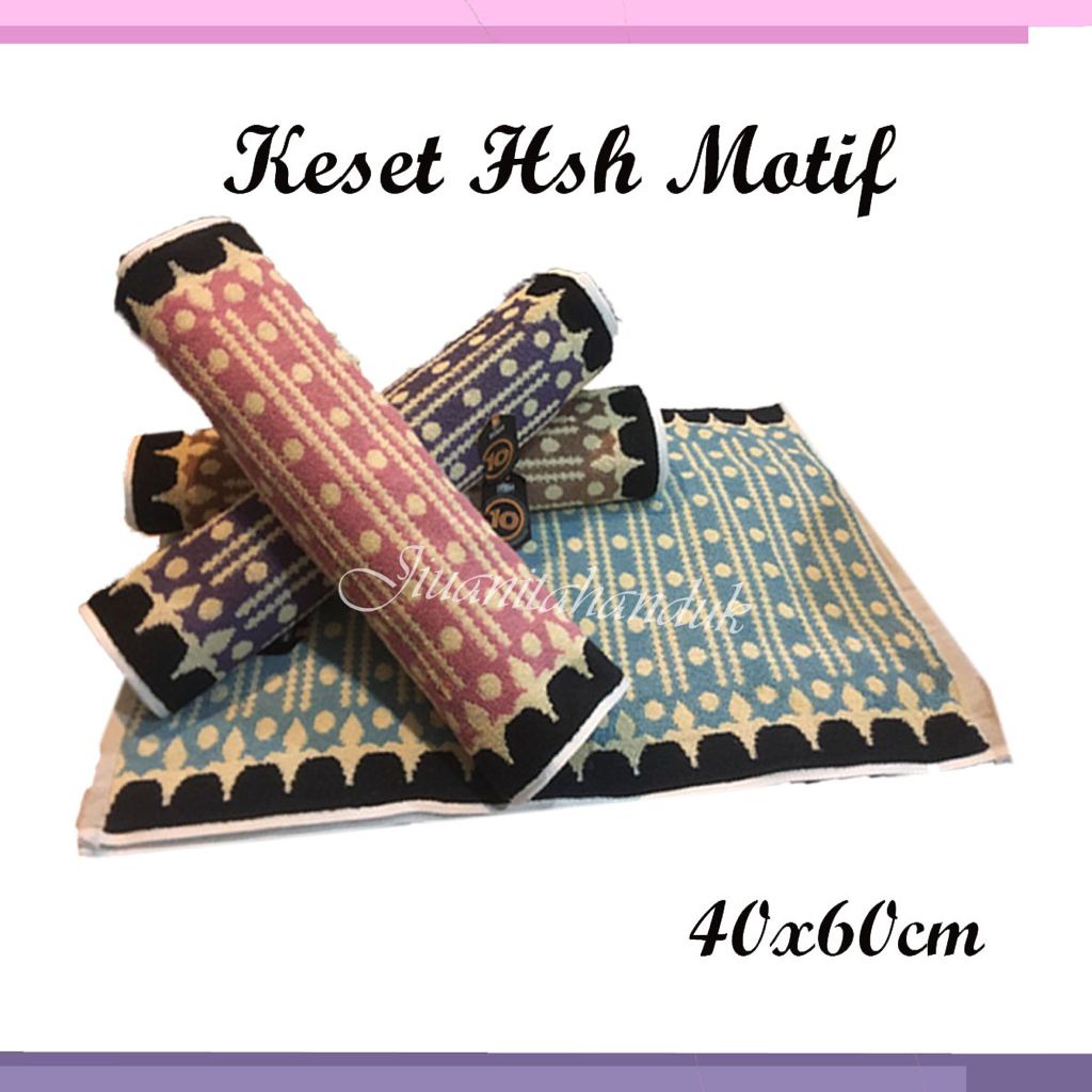 ATB Keset HSH Motif Ukuran 40 x 60 Termurah