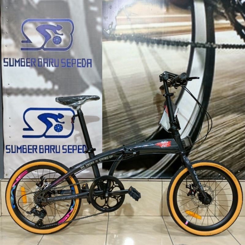 Sepeda Lipat Police Element Rans 20 Inch