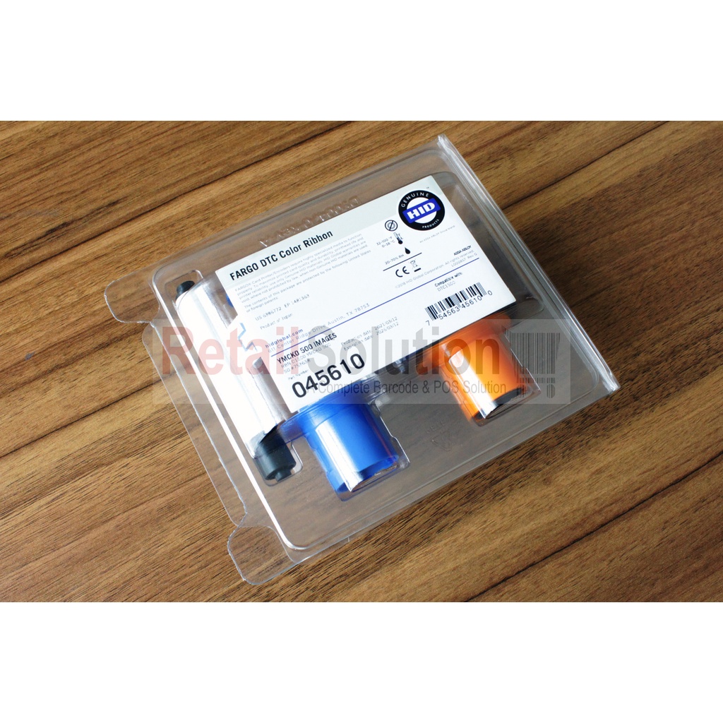 Ribbon Tinta Printer FARGO DTC1500 / DTC 1500 YMCKO 045610 / 45610