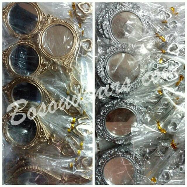 SOUVENIR PERNIKAHAN CERMIN GAGANG HADIAH PERNIKAHAN KADO MURAH SOUVENIR ULANG TAHUN-1