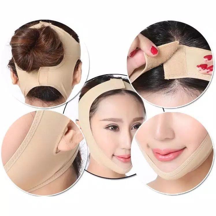 Sabuk Strap Pelangsing Wajah V Shape Penirus Pipi FACE SLIMMER FACE