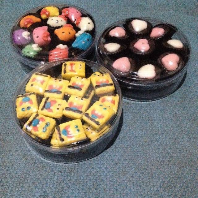 

Cokelat karakter murah homemade enak cantik