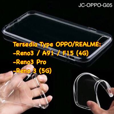 OPPO RENO 3 4G / RENO 3 5G / Reno3 PRO 4G SILIKON JELLY CASE TRANSPARAN