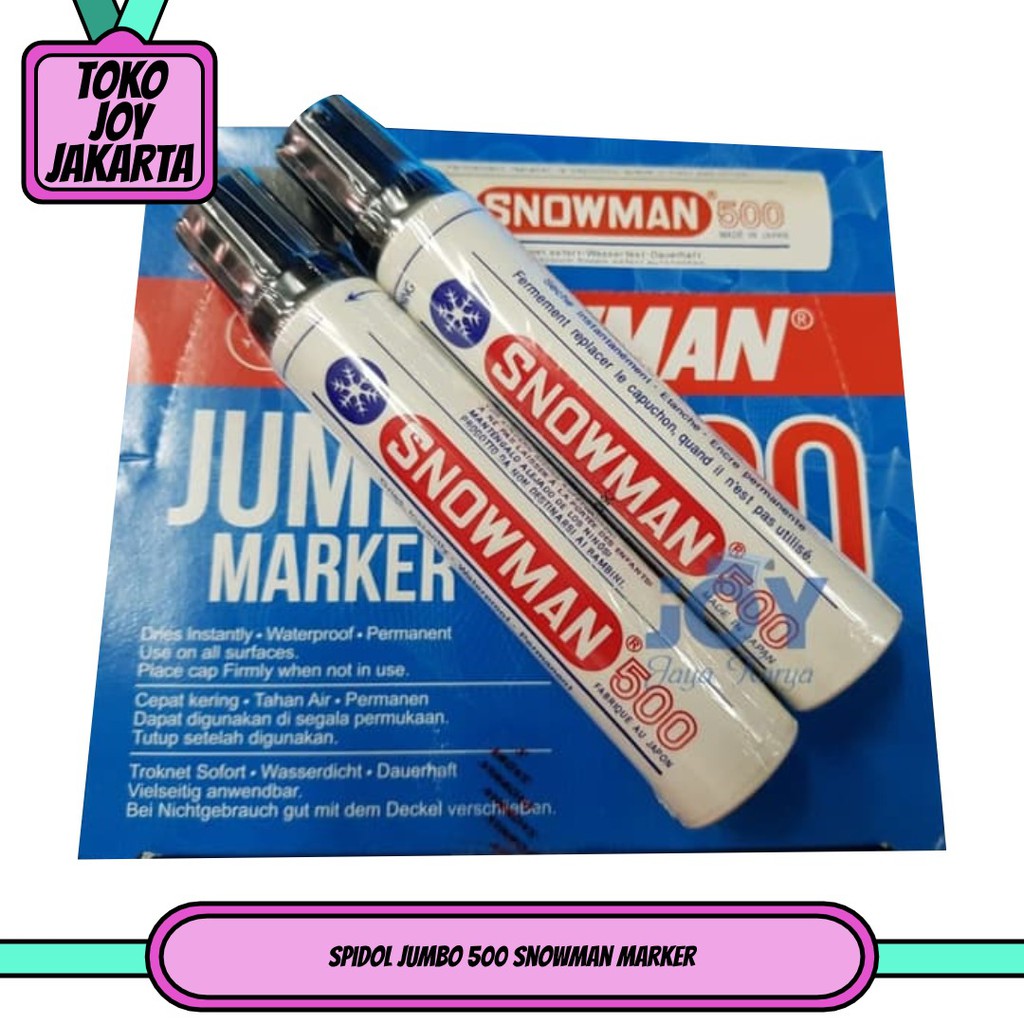 

Spidol Jumbo 500 Snowman Marker