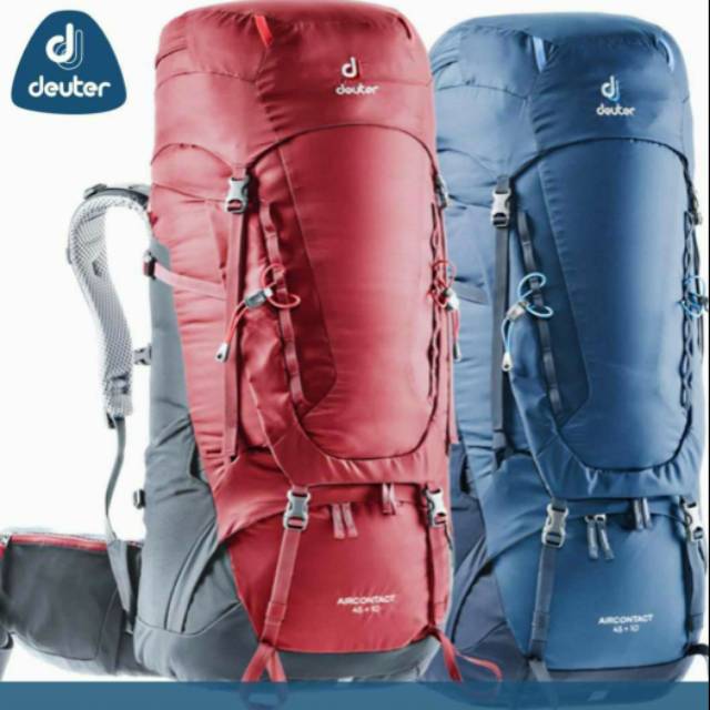 Tas Gunung Deuter Aircontact 45+10 / Tas Carrier deuter original