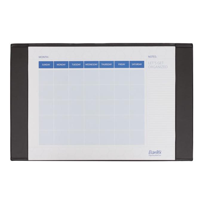 

✨BISA COD✨ Bantex Deskpad Calender Large Black #416110