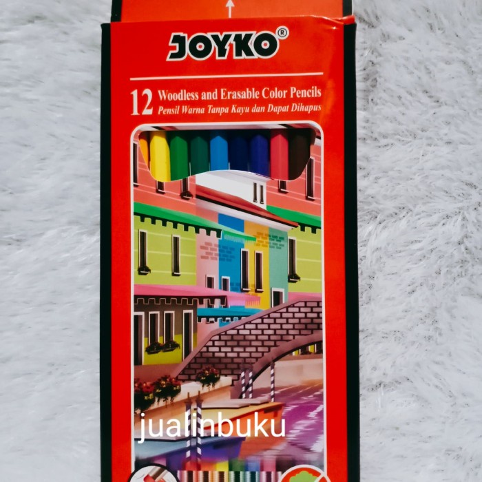 

Gilaa!!! Pensil Warna Joyko Panjang Dapat Dihapus Isi 12 Warna Terlaris