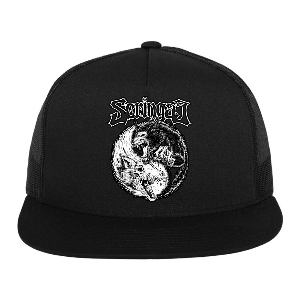 TOPI TRUCKER JARING BAND SERINGAI