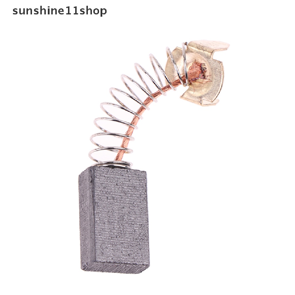 (SHO) 10pcs / Set Brush Karbon Gerinda Tangan / Angle Grinder 6x10 X 17mm Untuk Power Tool