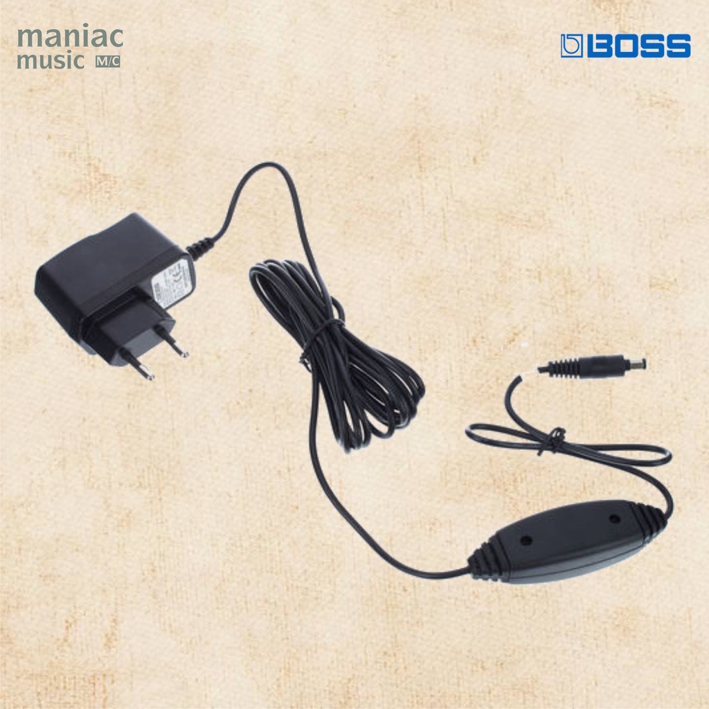Boss PSA230S - Adaptor. Power Supply. 9V DC 500mA. Pedal Efek Stompbox Gitar. Bass