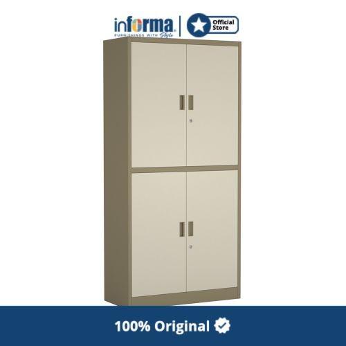 

Filling Cabinet Informa Kiev Lemari Arsip 4 Pintu - Cokelat