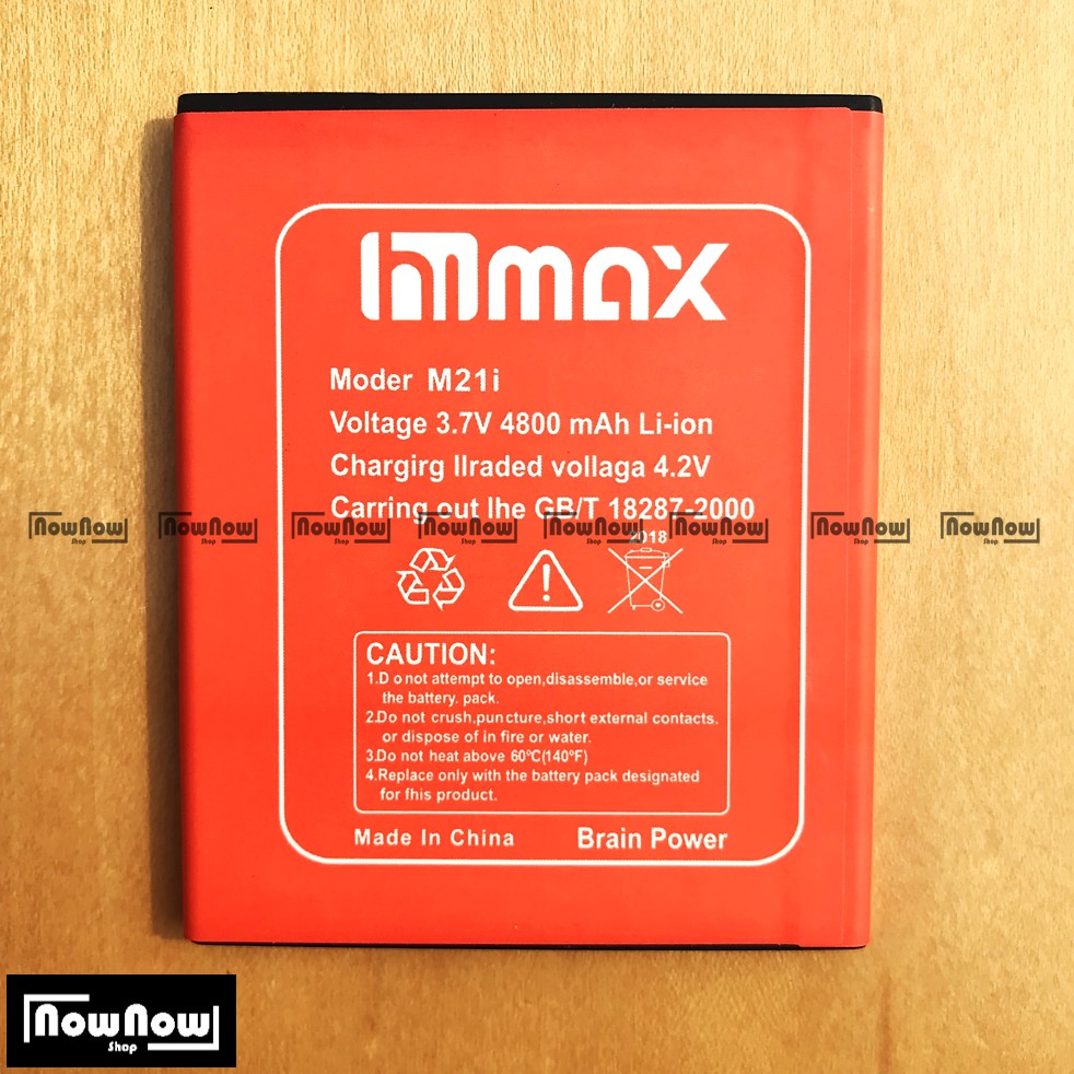 Baterai Himax M21i M3 Original Double Power Batre Batrai Battery HP