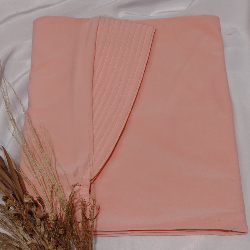 Jilbab Instan Jersey korea hijab jersey karet dagu By Miftah Collection Part 1-Salem