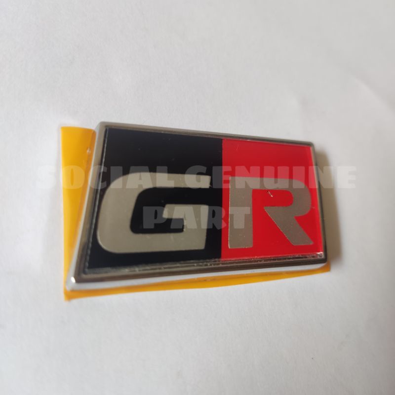 Emblem bagasi GR Untuk semua mobil type GR original