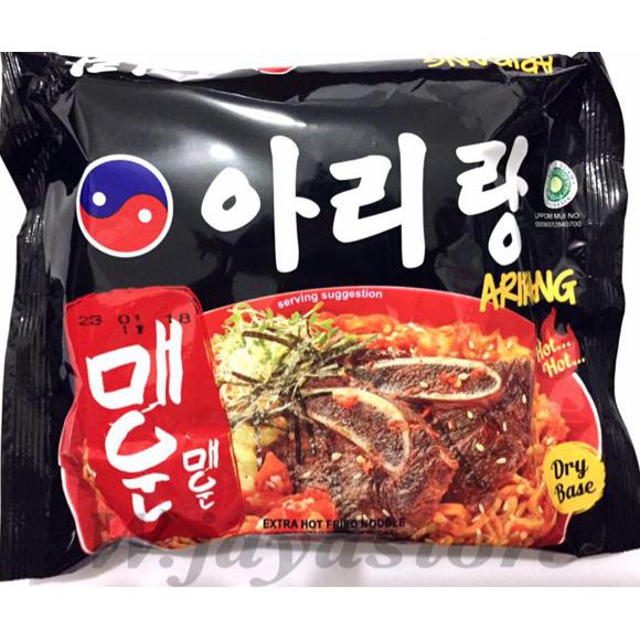 

ENAK Mie Pedas Korea Arirang Extra Hot Fried Noodle BANYAK RASA