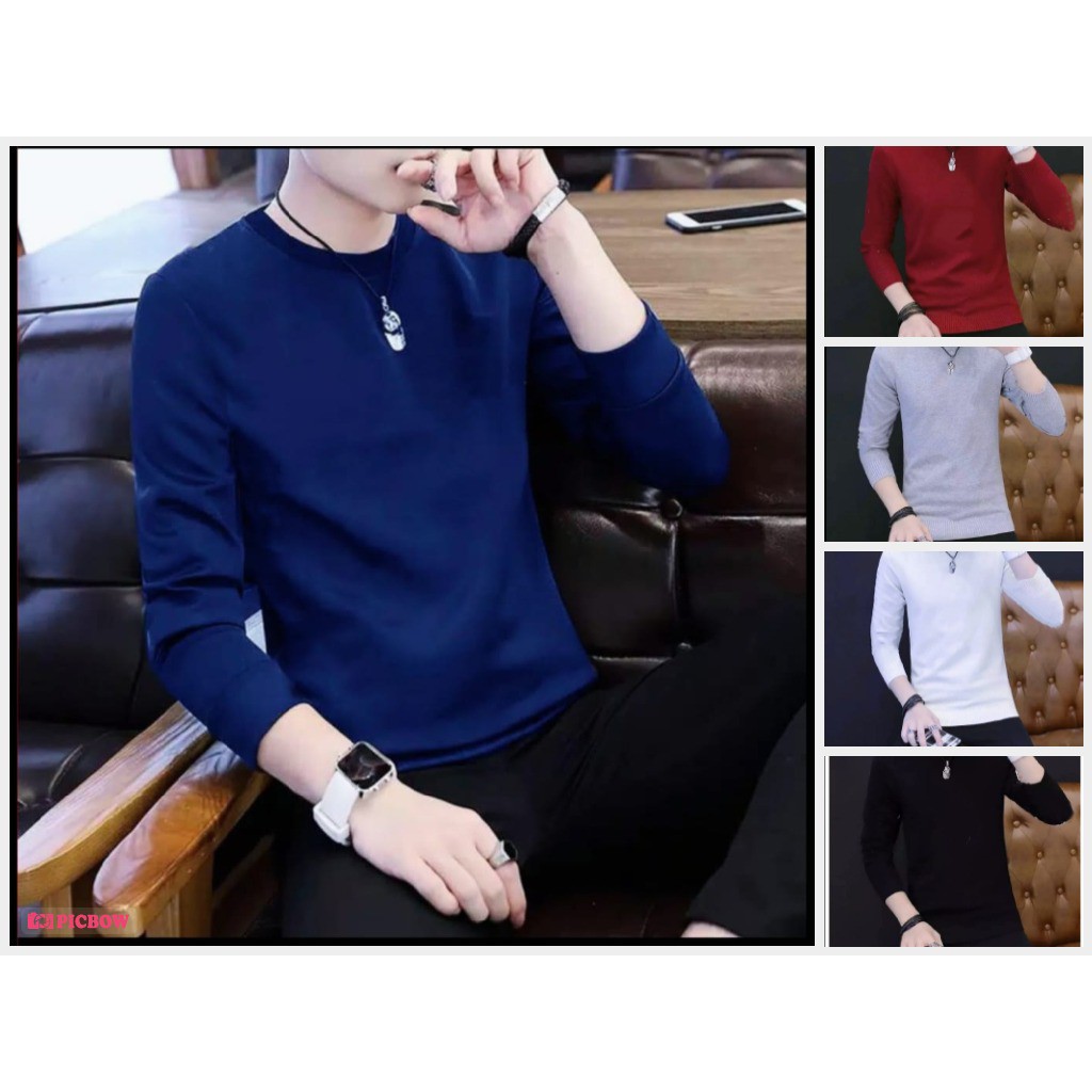 SWEATER CREWNEC POLOS PRIA I SWEATER POLOS PRIA I SWEATER LENGAN PANJANG JAKET HOODIE PRIA SWEATER