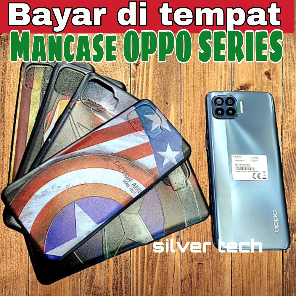 Softcase Gambar Cowok Mancase OPPO RENO 4F dan RENO 4