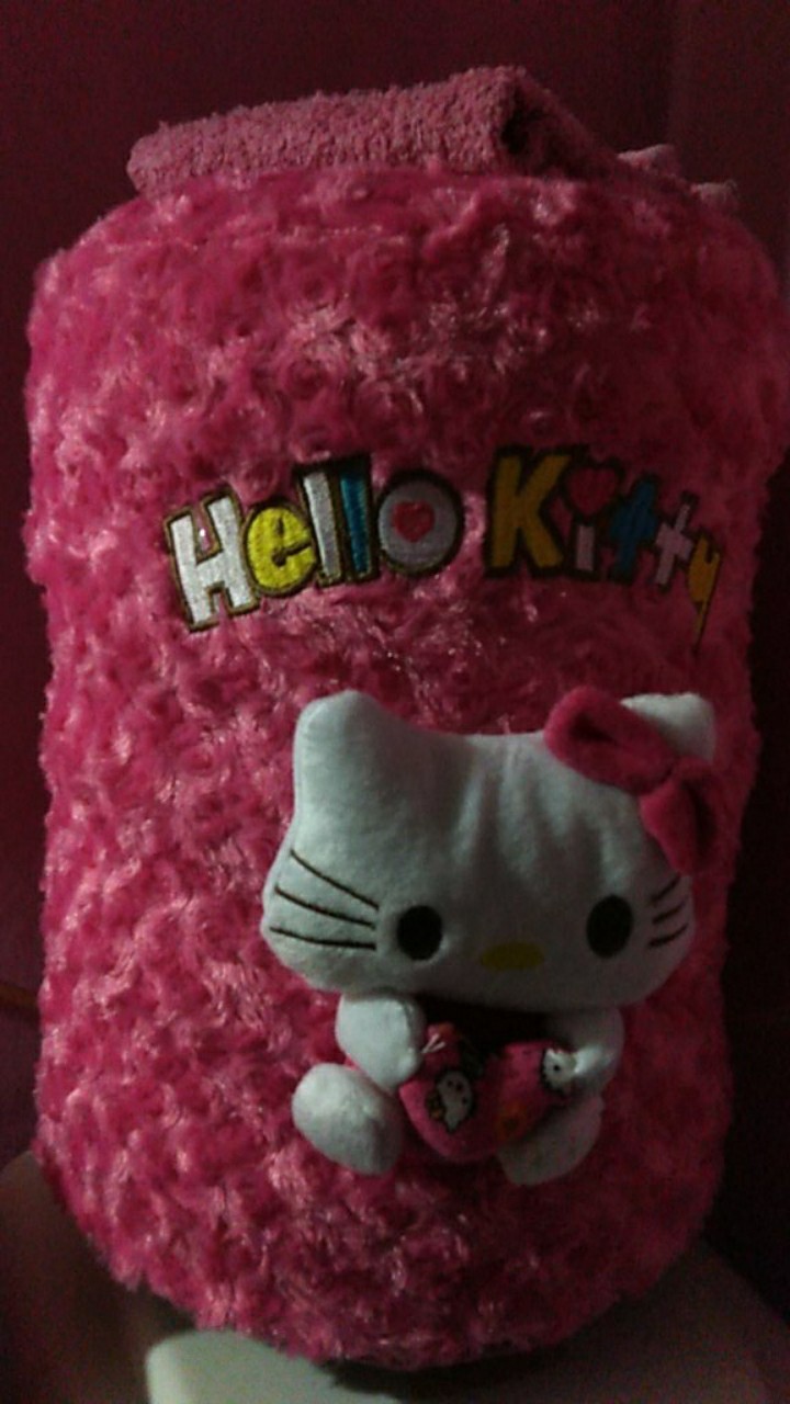 Cover Tutup Galon Bulu Kitty Doraemon