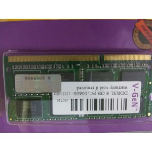 sodim ddr3 8gb 10600 16ic v-gen