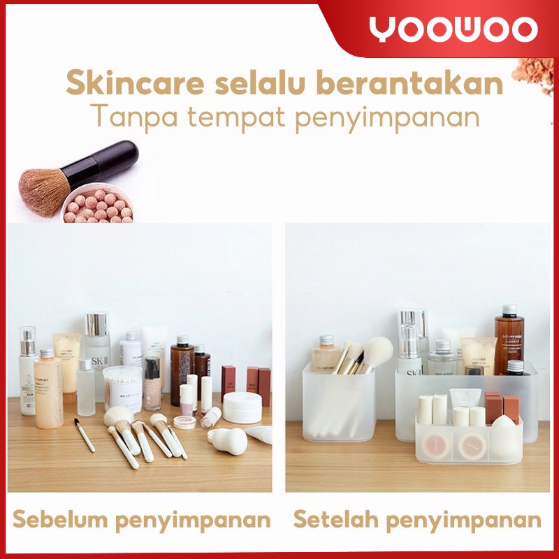 Kotak penyimpanan kosmetik/kotak make up/keranjang/make up/keranjang serbaguna