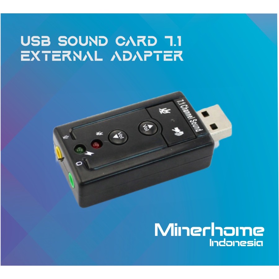 USB Audio Sound Card 7.1 High Quality