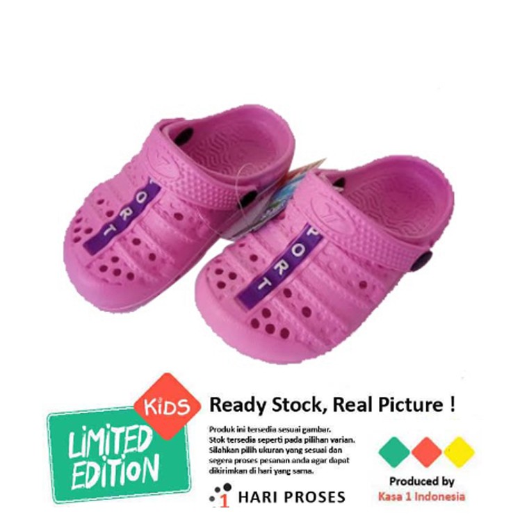 Sandal Anak Perempuan Karet Yitai Port Selop