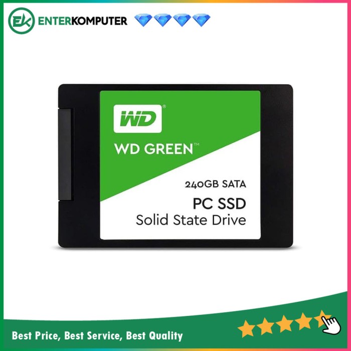 SSD WDC Green PC SSD 240GB