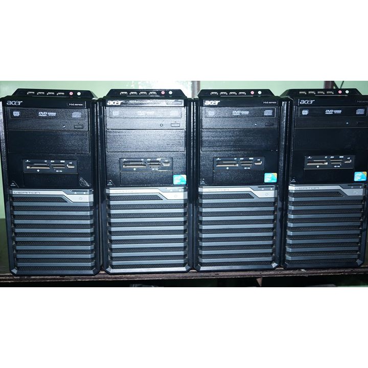 4 unit PC Buildup Acer Veriton M480G Core2Quad Q9650 3.0 ghz