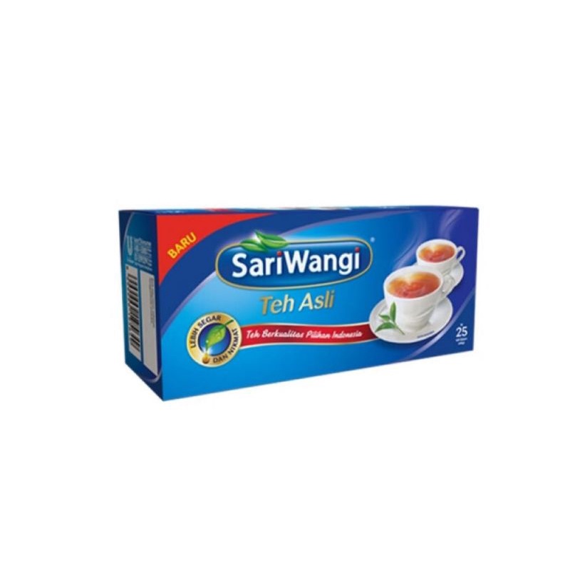 

Sariwangi Teh Celup 25s, 1 dus isi 48 kotak