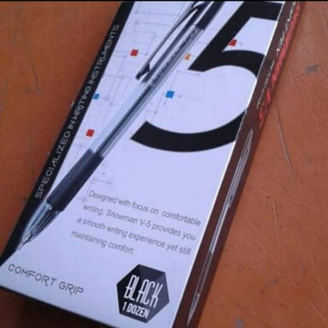 

Pulpen V5 Snowman. 0.7mm. Harga untuk 1 gross.